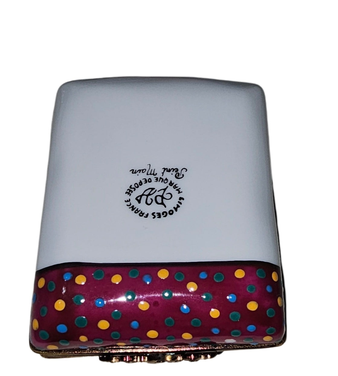 Tuxedo Shirt Limoges Box Delight Porcelain Limoges Wedding special home occasions French Trinket Box