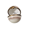 Classic Limoges Baseball Box Porcelain Limoges sports French Trinket Box