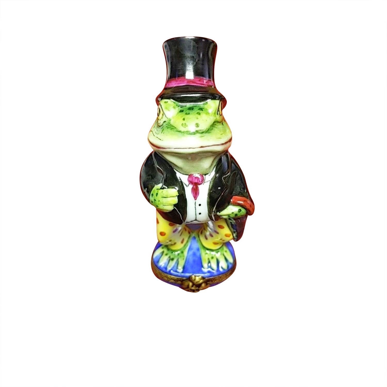 Frog in a Top Hat Limoges Box