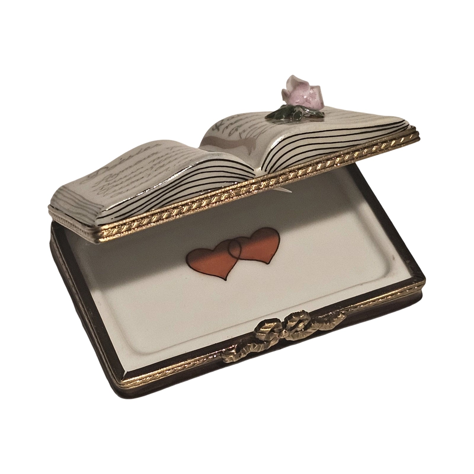 Book of Poems w Rose