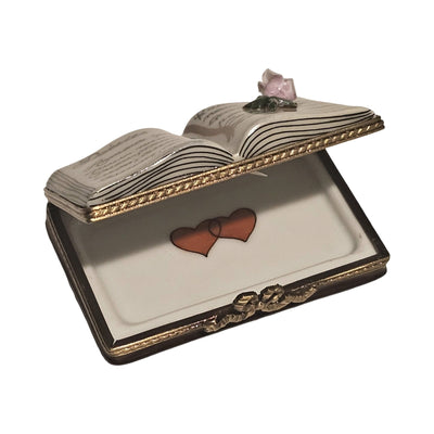 Book of Poems w Rose
