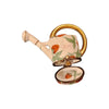 Strawberry Delight Watering Can Porcelain Limoges Garden French Trinket Box