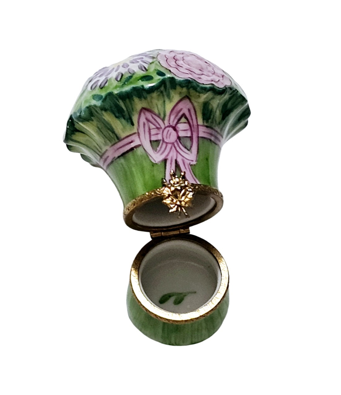 Vibrant Floral Bouquet Limoges Box Porcelain Limoges wedding flower French Trinket Box