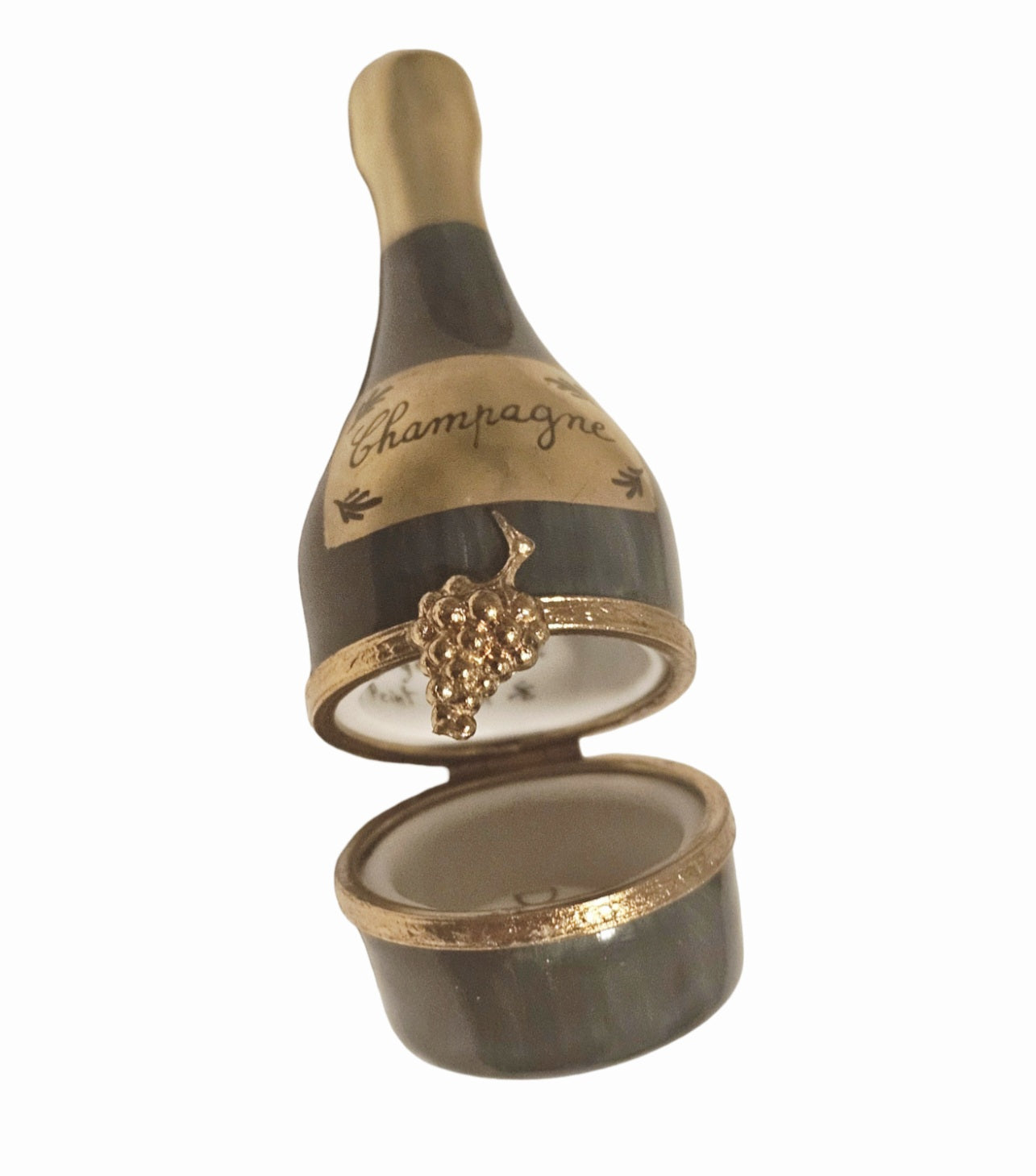 Champagne Bottle Authentic Limoges Box