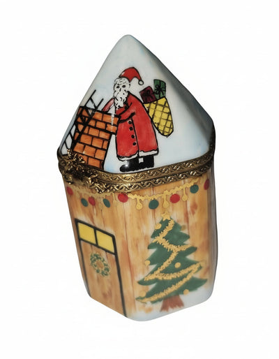 Santa Clause on Christmas House