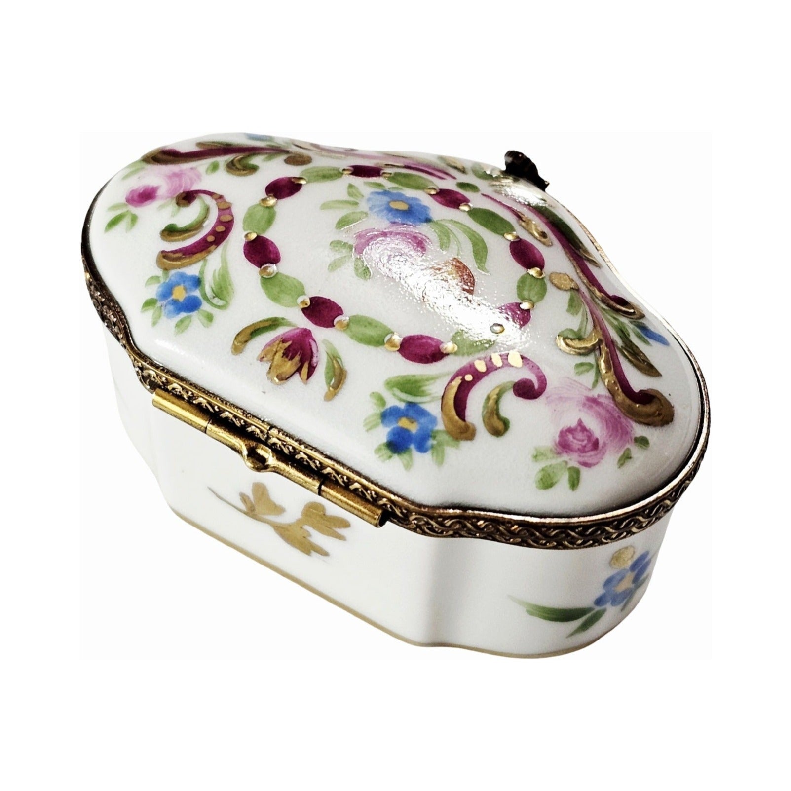 Scalloped Limoges Box for Collectors
