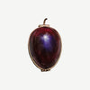 Hand-Painted Limoges Plum Box Porcelain Limoges Fruit French Trinket Box