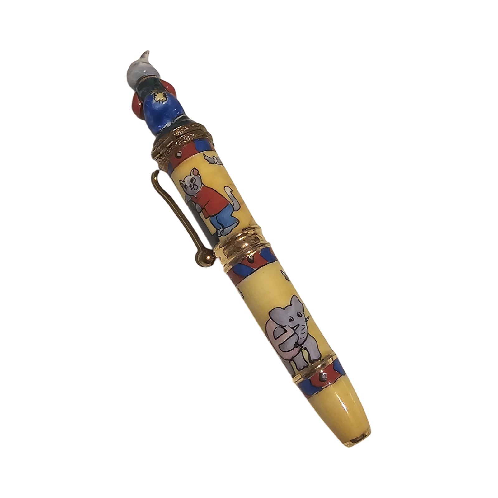 Detailed Yellow Mouse Pen