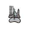 Old New York City Skyline Limoges Box Porcelain Limoges Monument travel united French Trinket Box