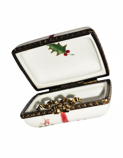 Joyeux Noel Red Bow Christmas Rectangle