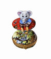 Charming Mouse on Mushroom Box