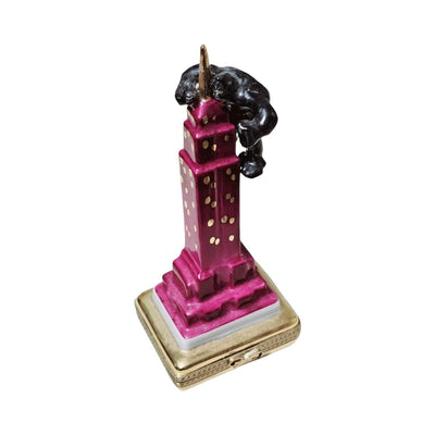 Authentic King Kong New York Limoges box, hand-painted in France, from Limoges Boutique
