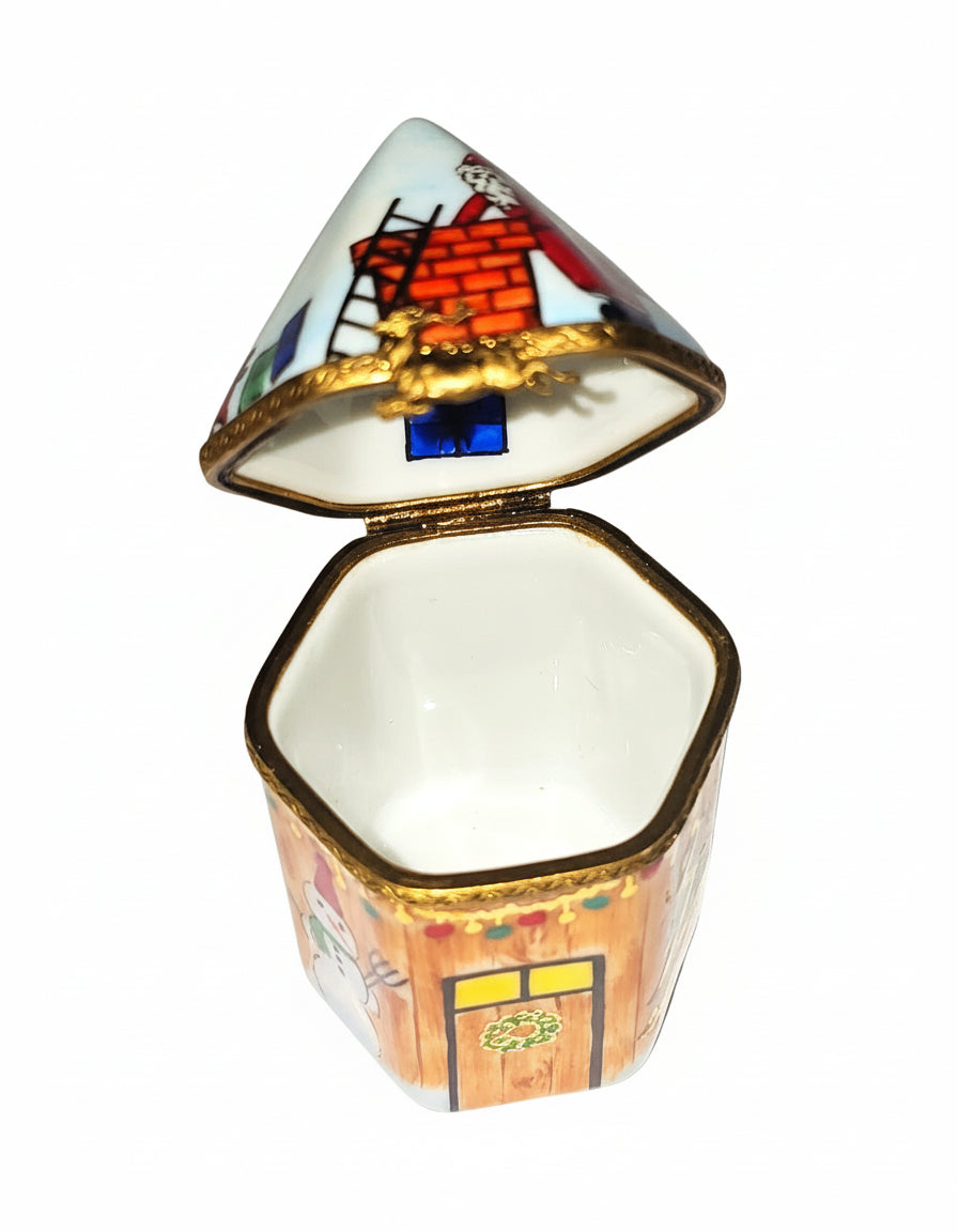 Santa Clause on Christmas House