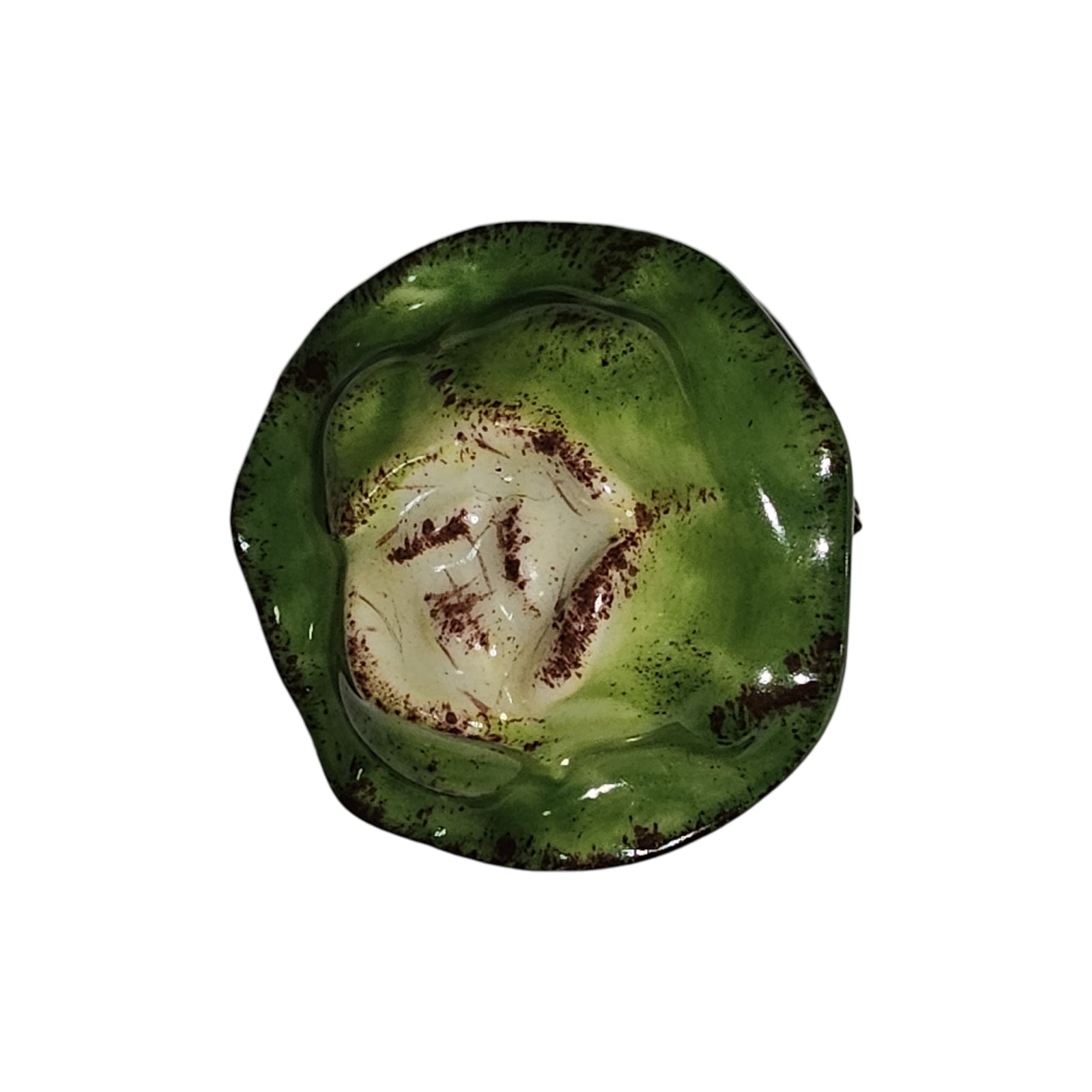 Elegant Lettuce Limoges Box Porcelain Limoges Fruit vegetables French Trinket Box