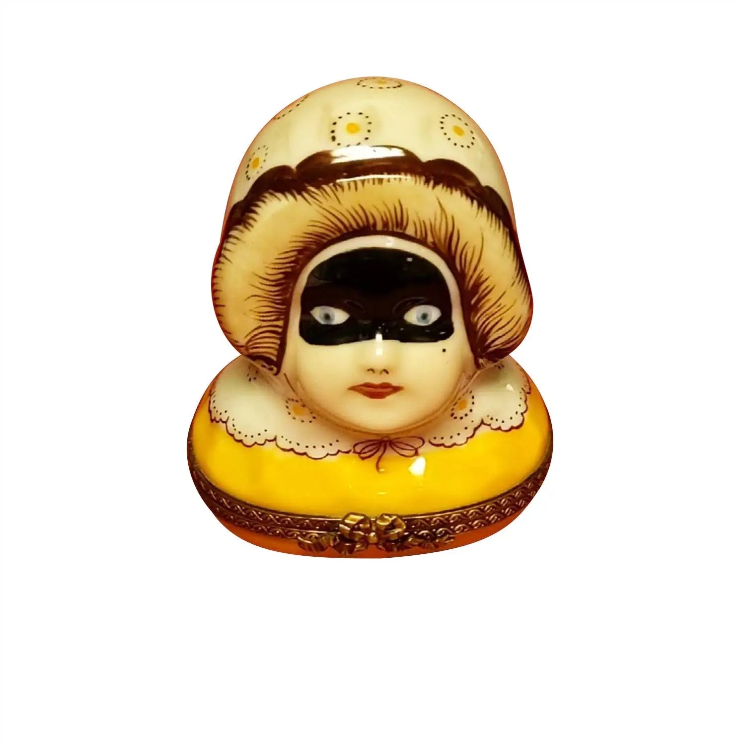 Venis Woman In Masquerade - Limoges Box