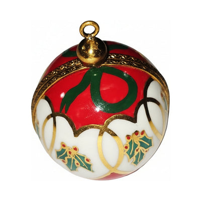 Elegant Red Christmas Ornament for Holiday Decor