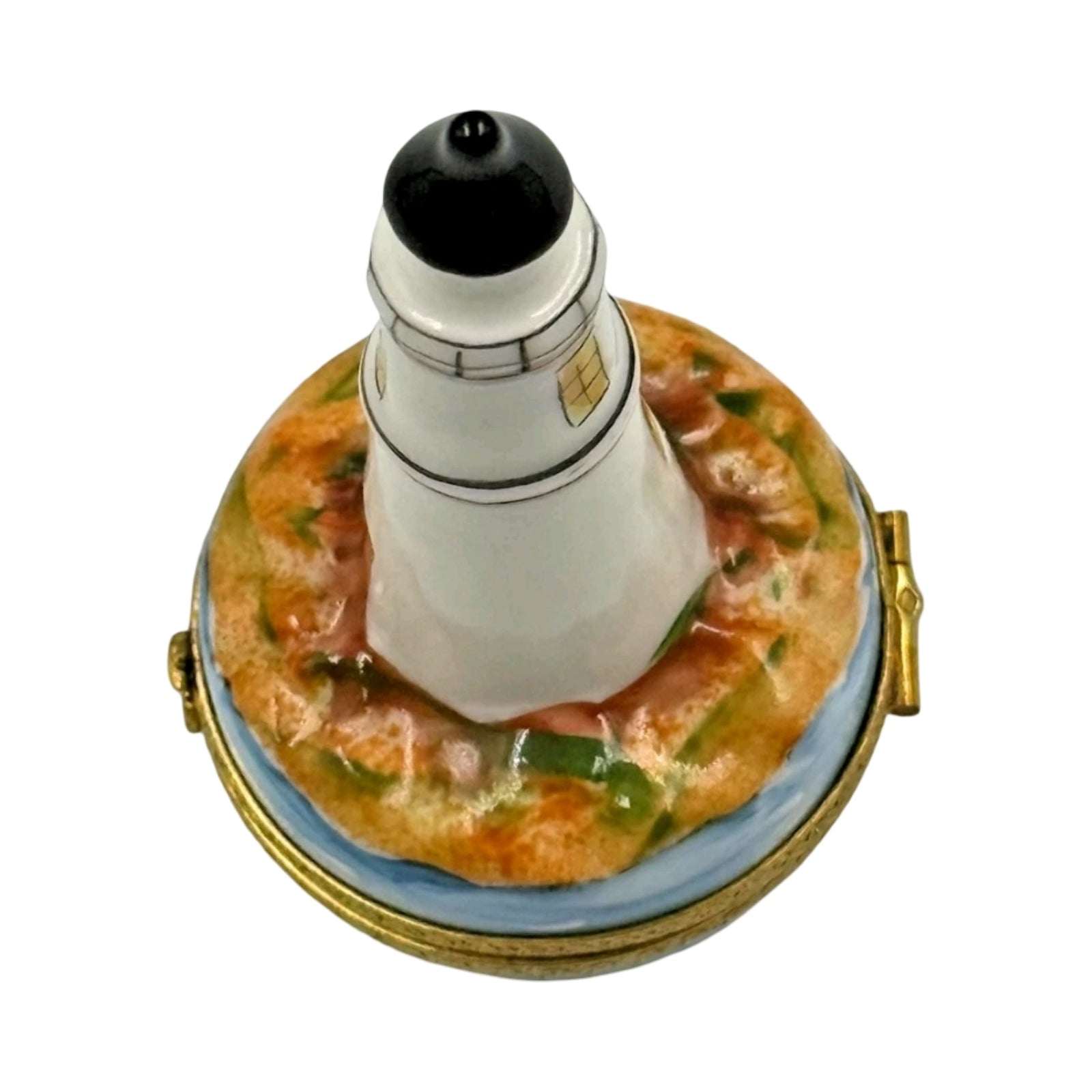 White Lighthouse Rochard Authentic Limoges Box