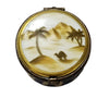 Egyptian Desert Dream Box Porcelain Limoges traditional travel French Trinket Box