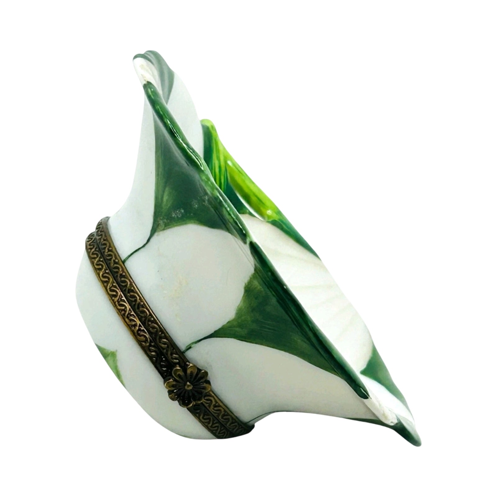 Lily on Lily Pad Rochard Authentic Limoges Box