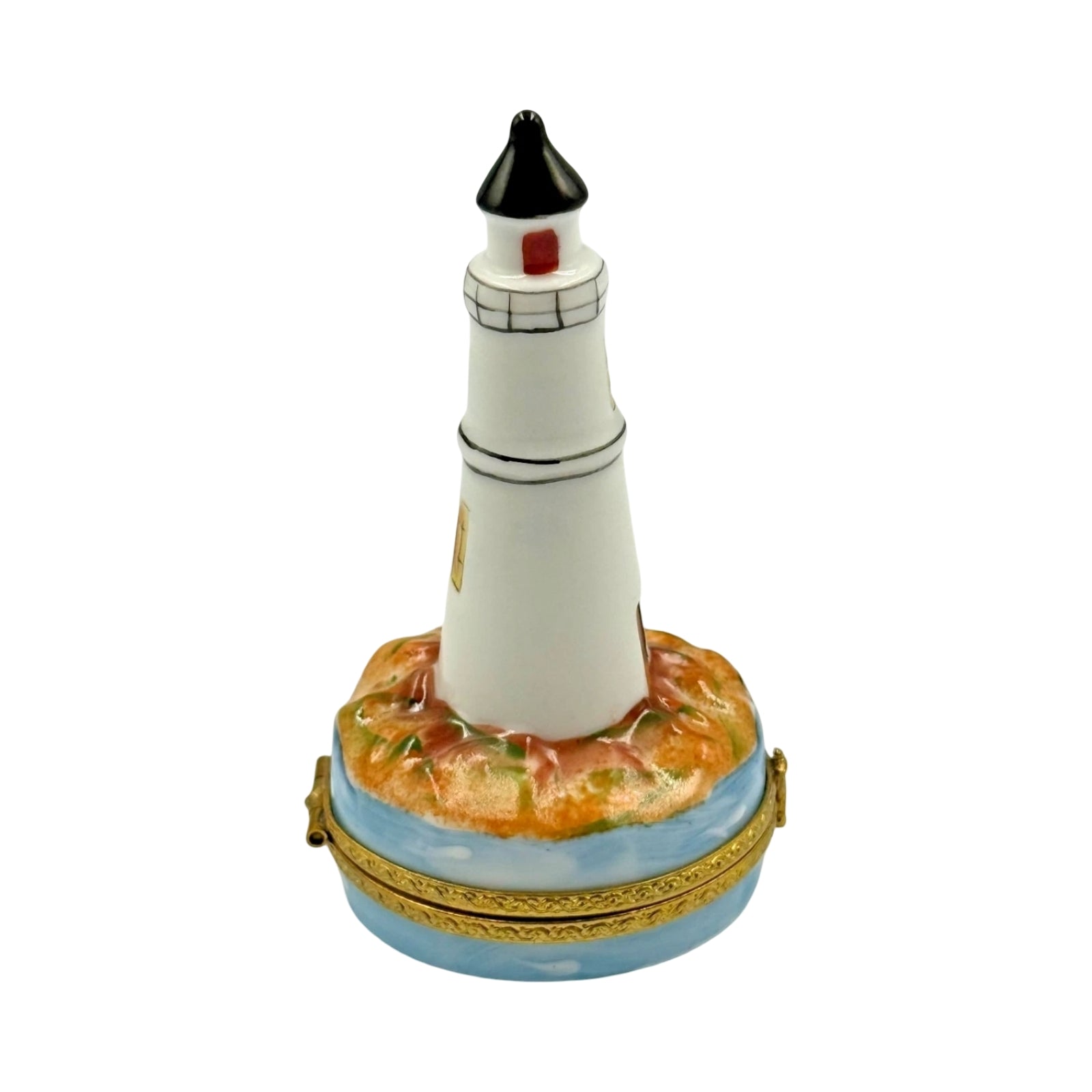 White Lighthouse Rochard Authentic Limoges Box
