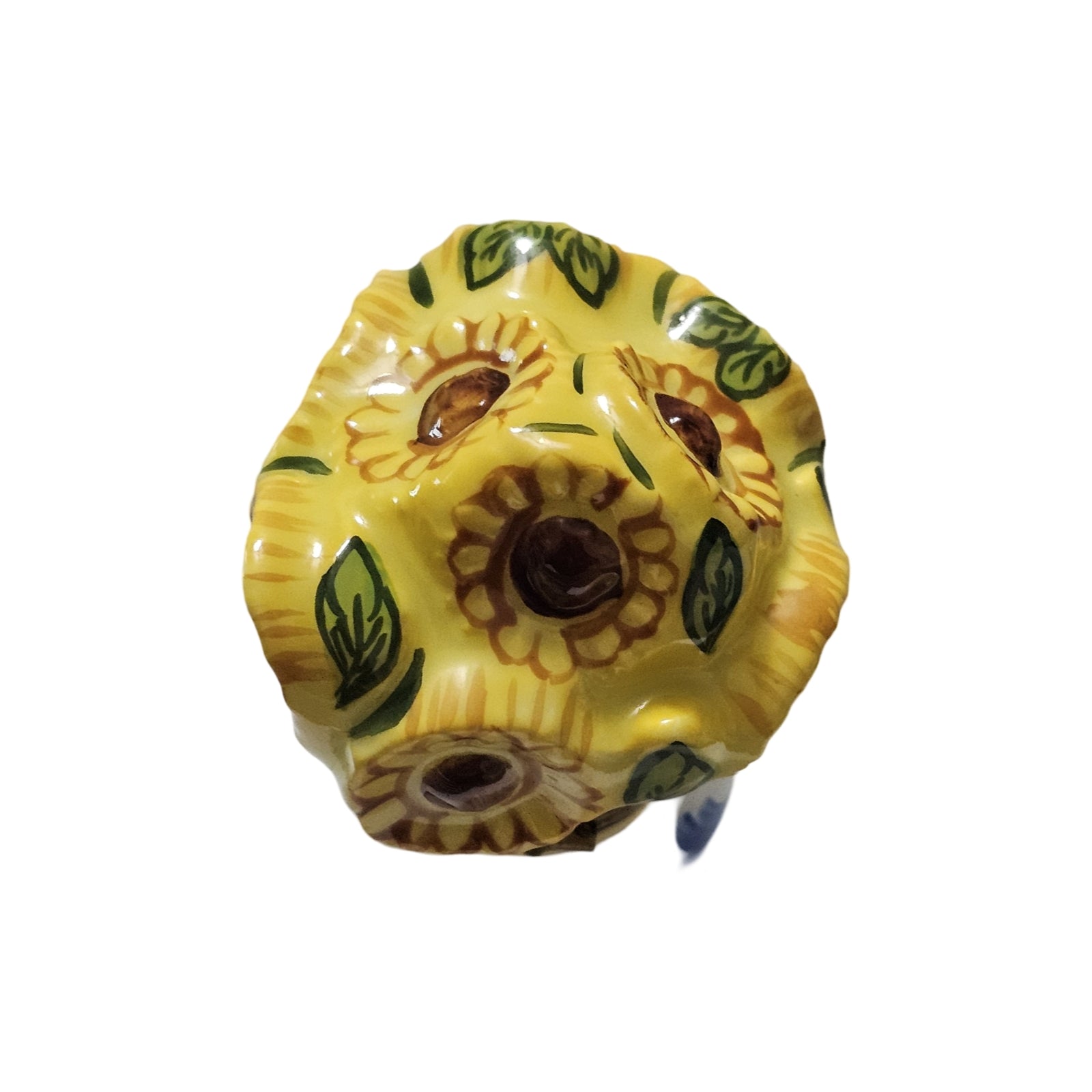 Sunflower Charm Limoges Box Porcelain Limoges Flowers garden French Trinket Box