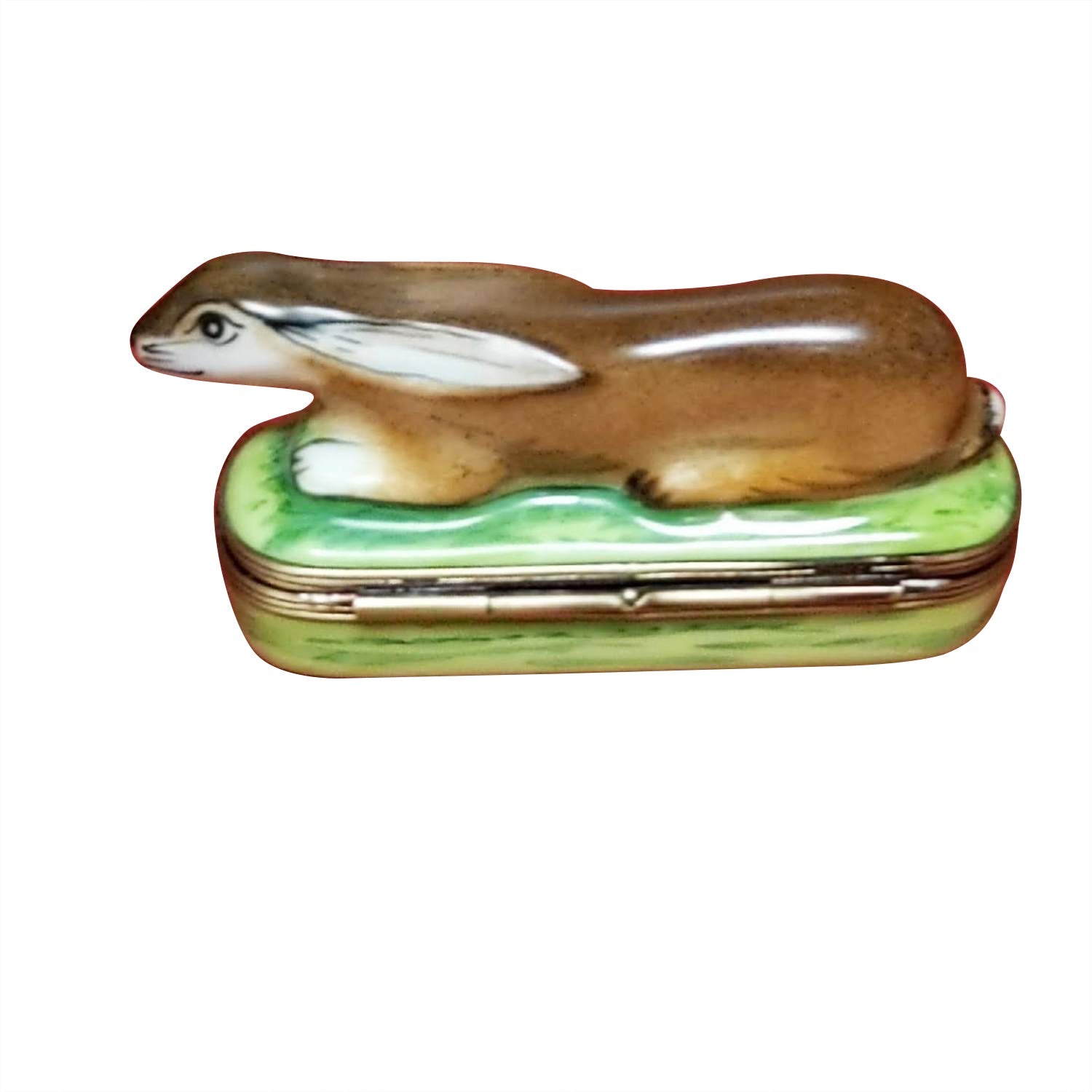 Bunny on Oblong Limoges Box