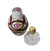 Elegant Maroon Floral Perfume Box Porcelain Limoges perfume French Trinket Box