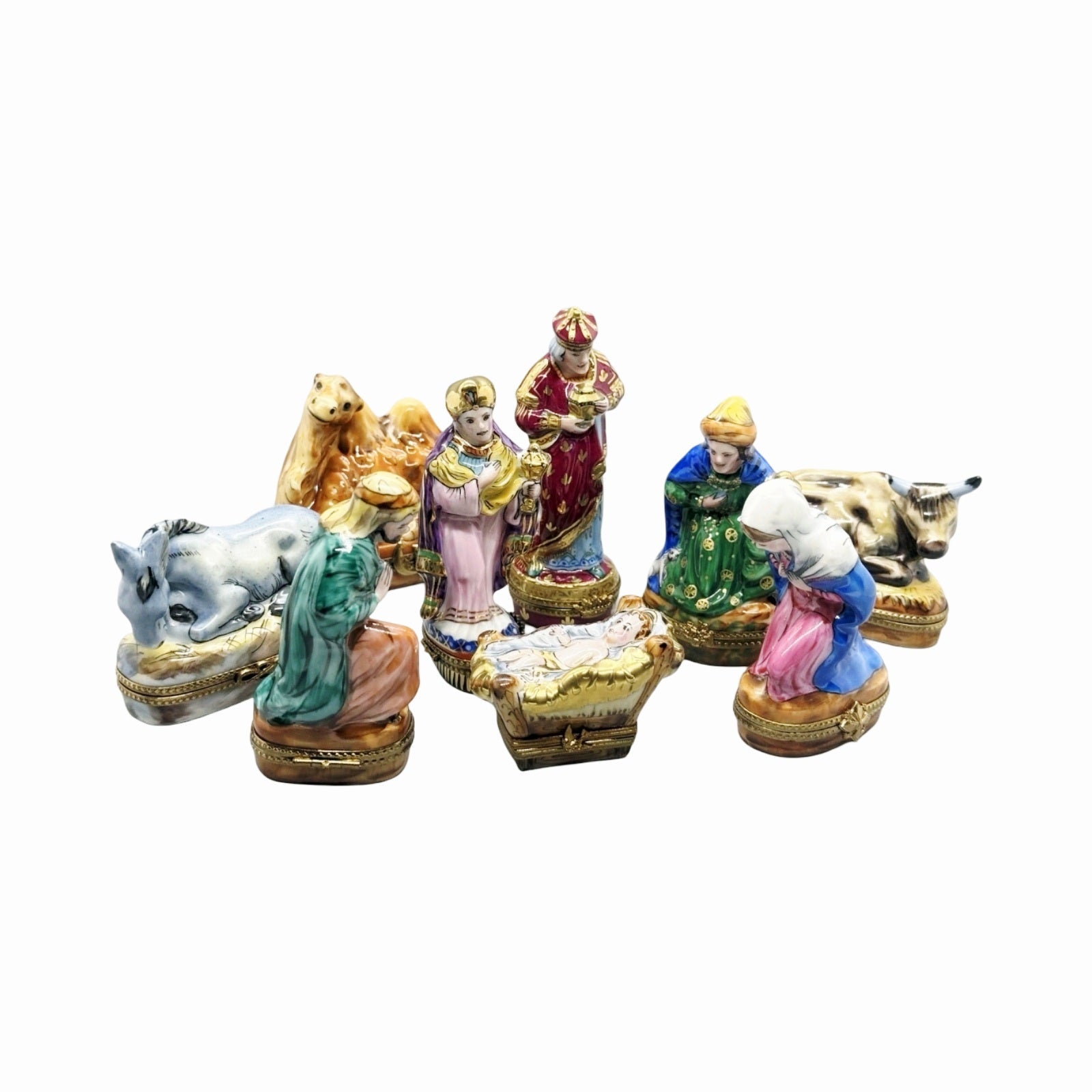 Nativity Rochard Set 9 Pieces