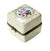 Light Yellow Floral Limoges Box Porcelain Limoges traditional French Trinket Box