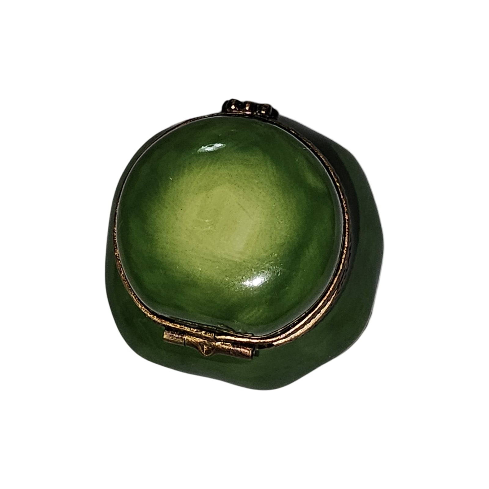 Elegant Lettuce Limoges Box Porcelain Limoges Fruit vegetables French Trinket Box