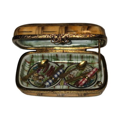 Picnic Basket Limoges Box Gift for Nature Lovers