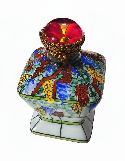 Colorful Square Hourglass Shaped Box