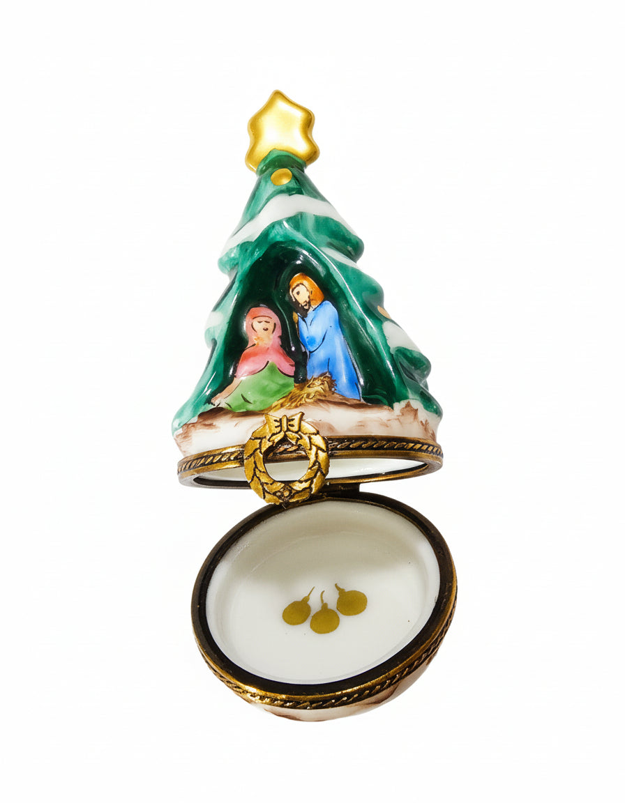 Nativity Christmas Tree