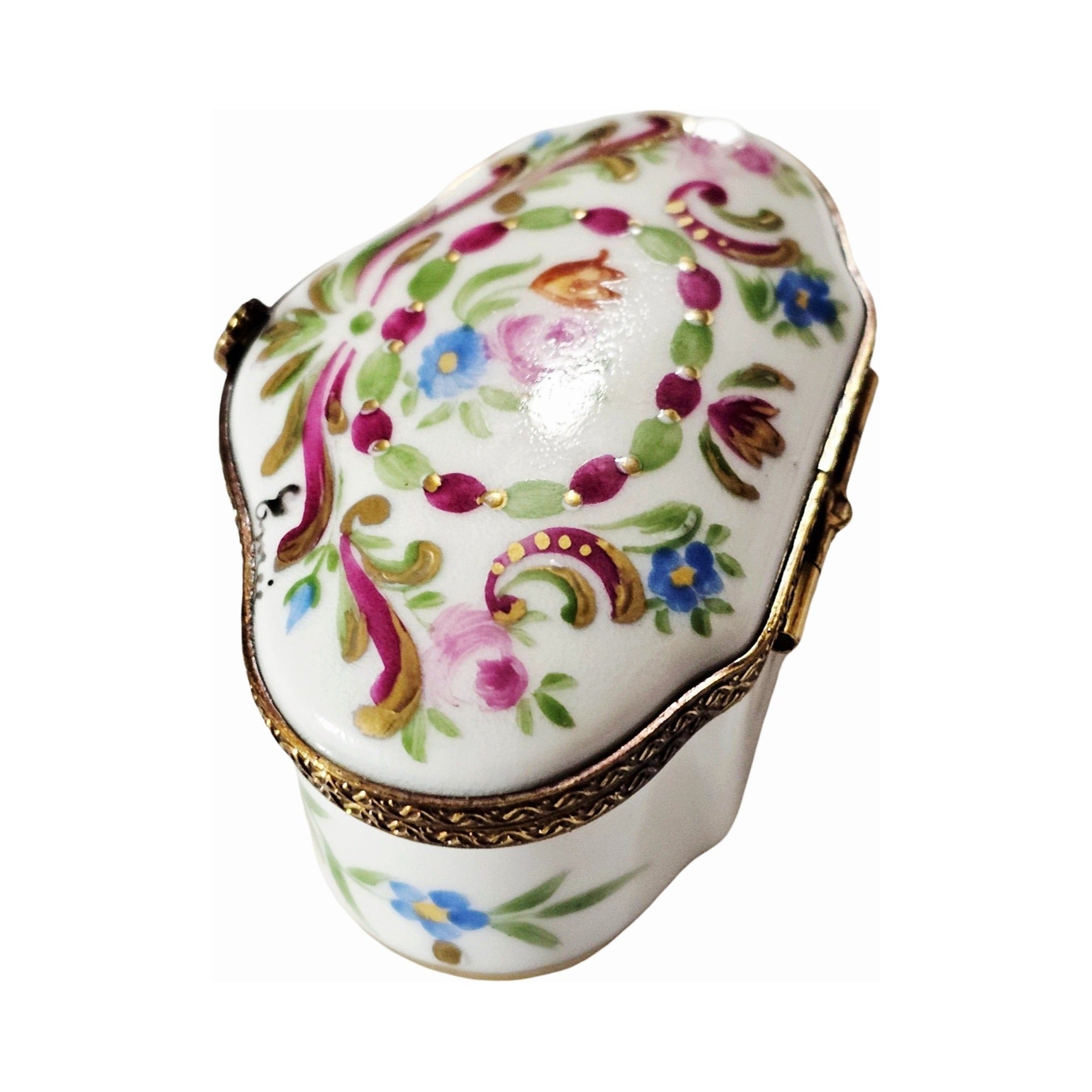 Scalloped Limoges Box for Collectors