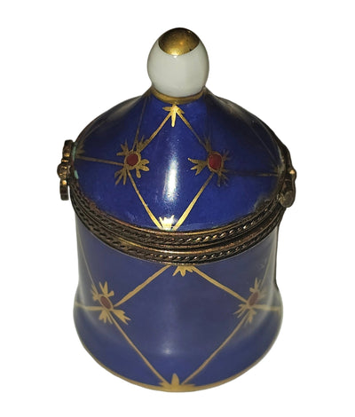 Blue Gold Tent Box