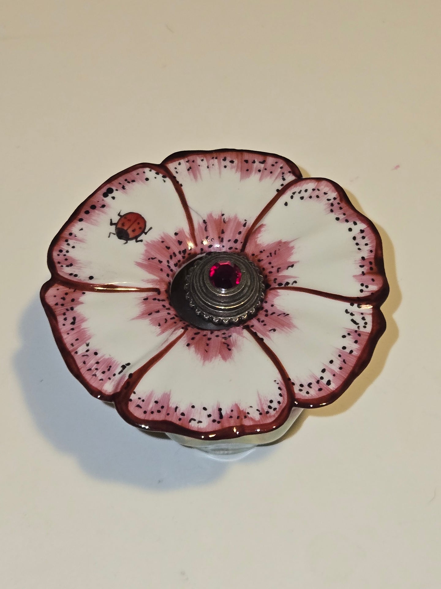 White Pink Flower w Perfume