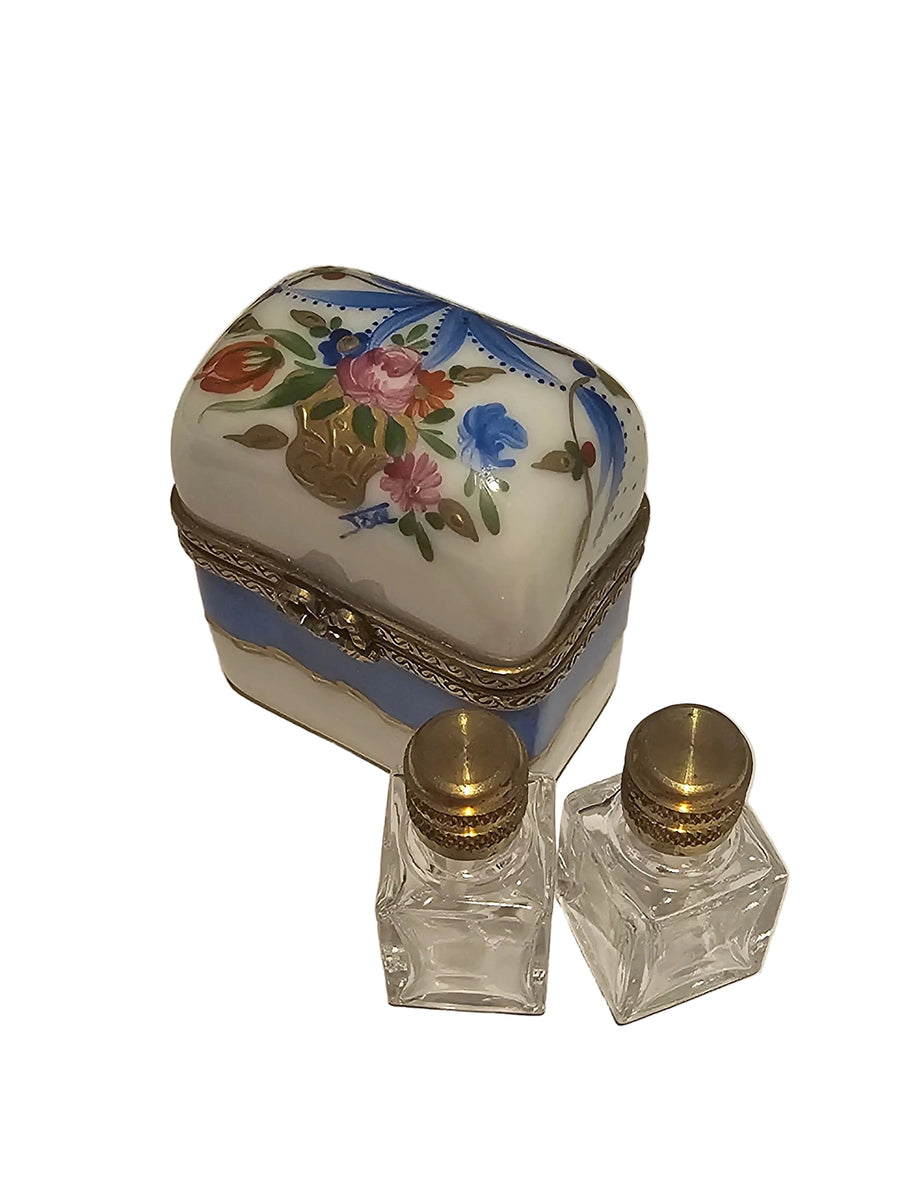 Marie Antoinette Double Perfume Ribbon Authentic Limoges Box