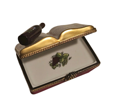 Wine List Book Limoges Box Authentic Limoges Box