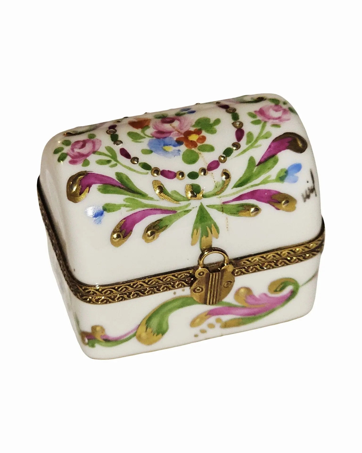 Colorful Decor Chest - Limoges Box