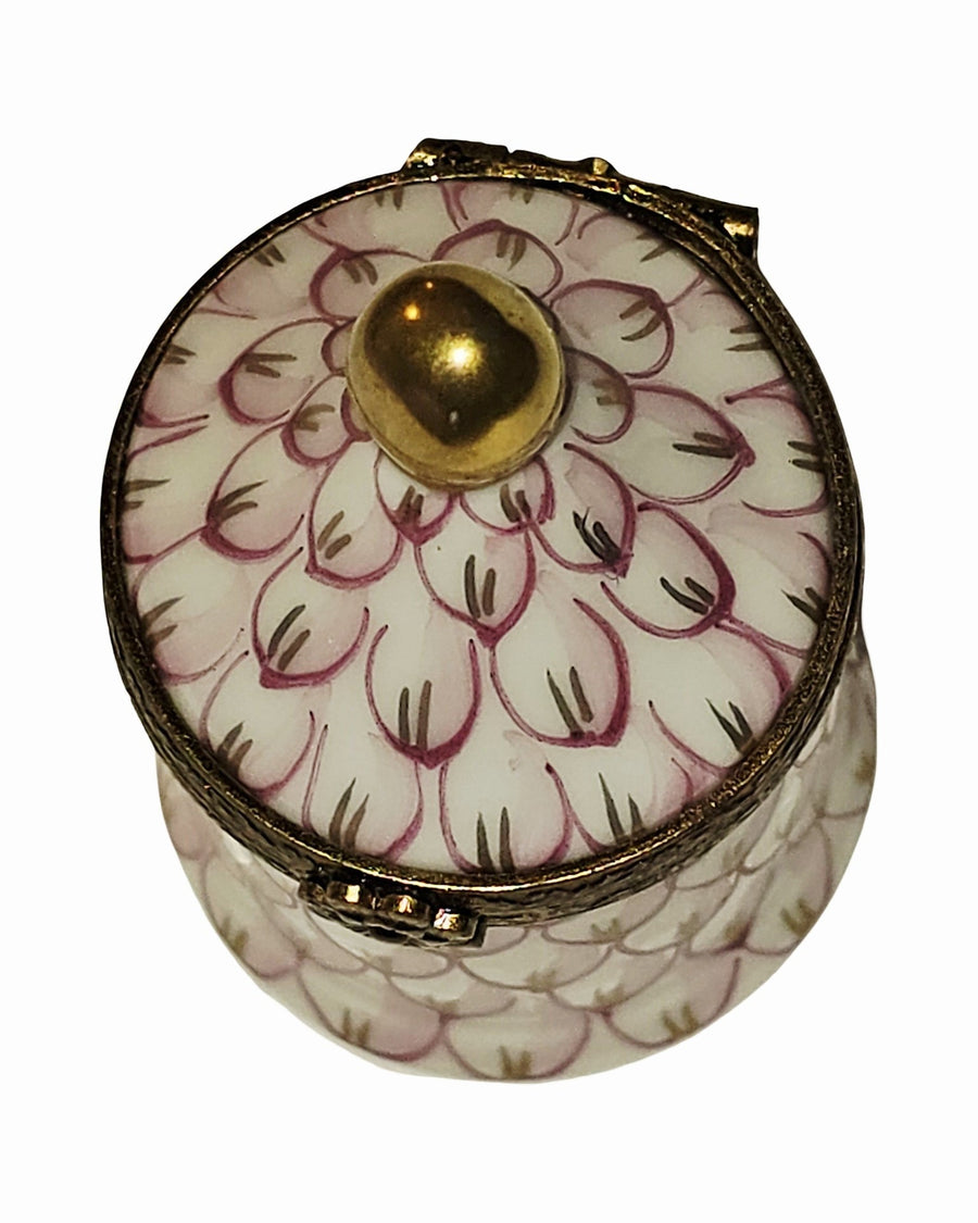 Pink Feathered Tent Box