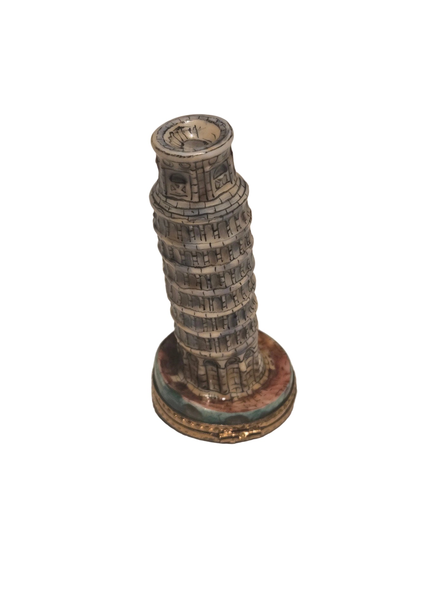 Leaning Tower of Pisa Francd Limoges Box