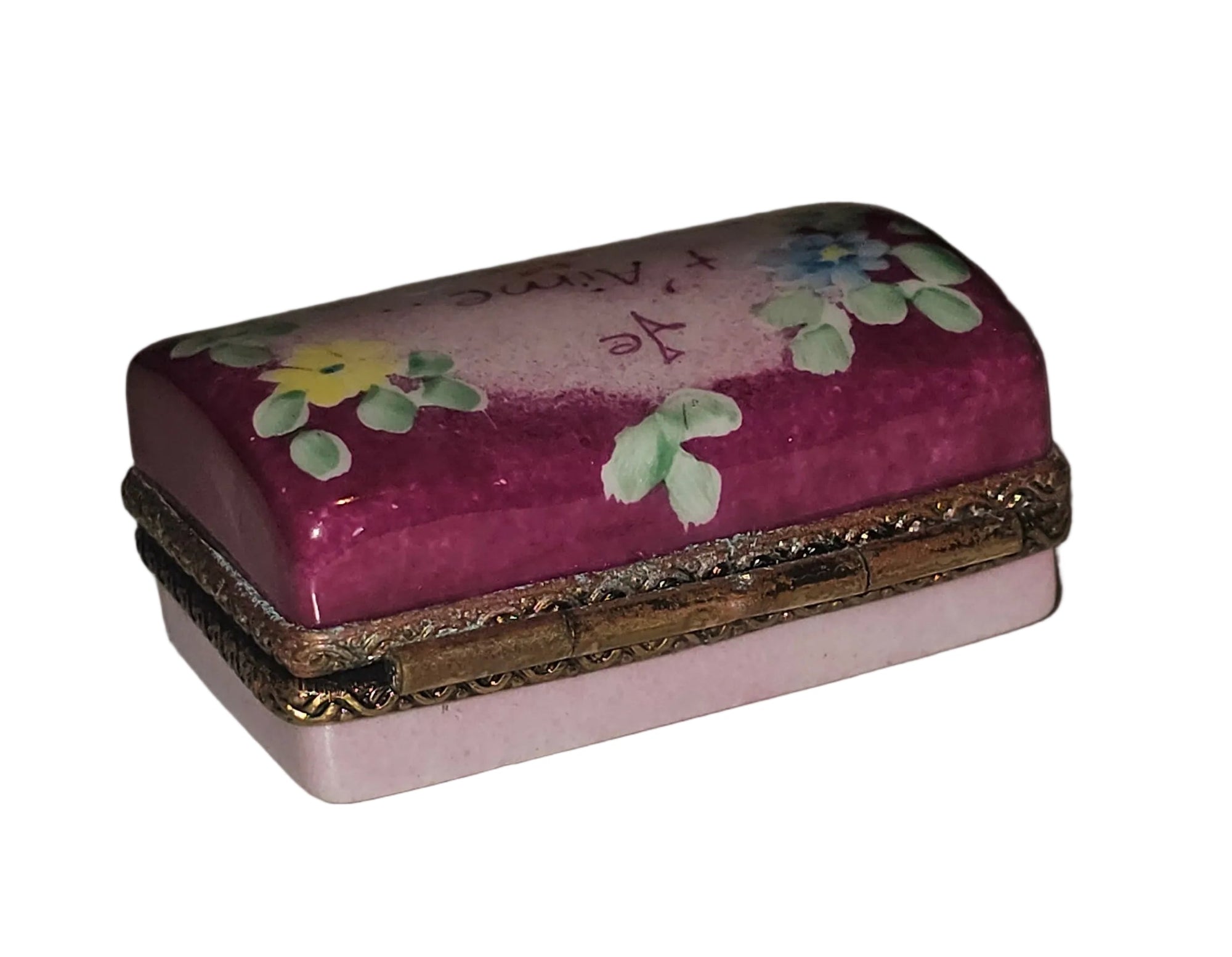Je Aime Light Pink Limoges Box | Limoges Box