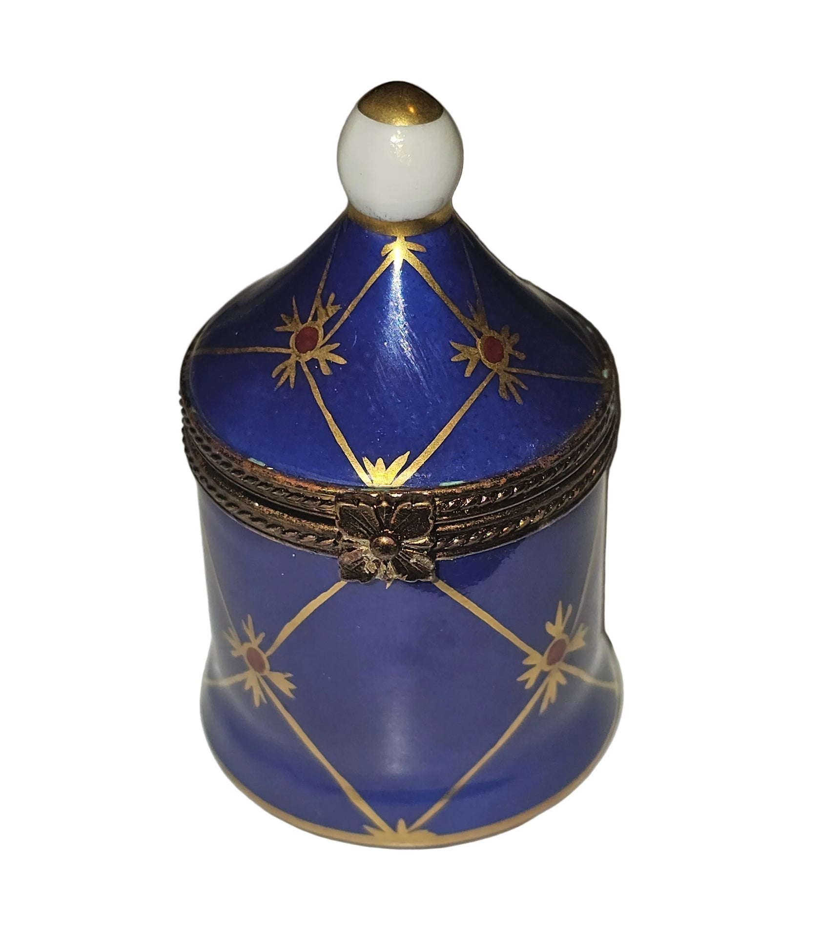 Blue Gold Tent Box