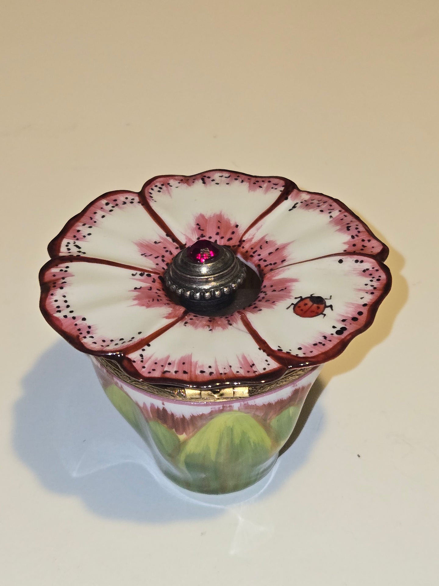White Pink Flower w Perfume