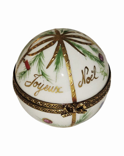 Small Joyeux Noel Round Ball