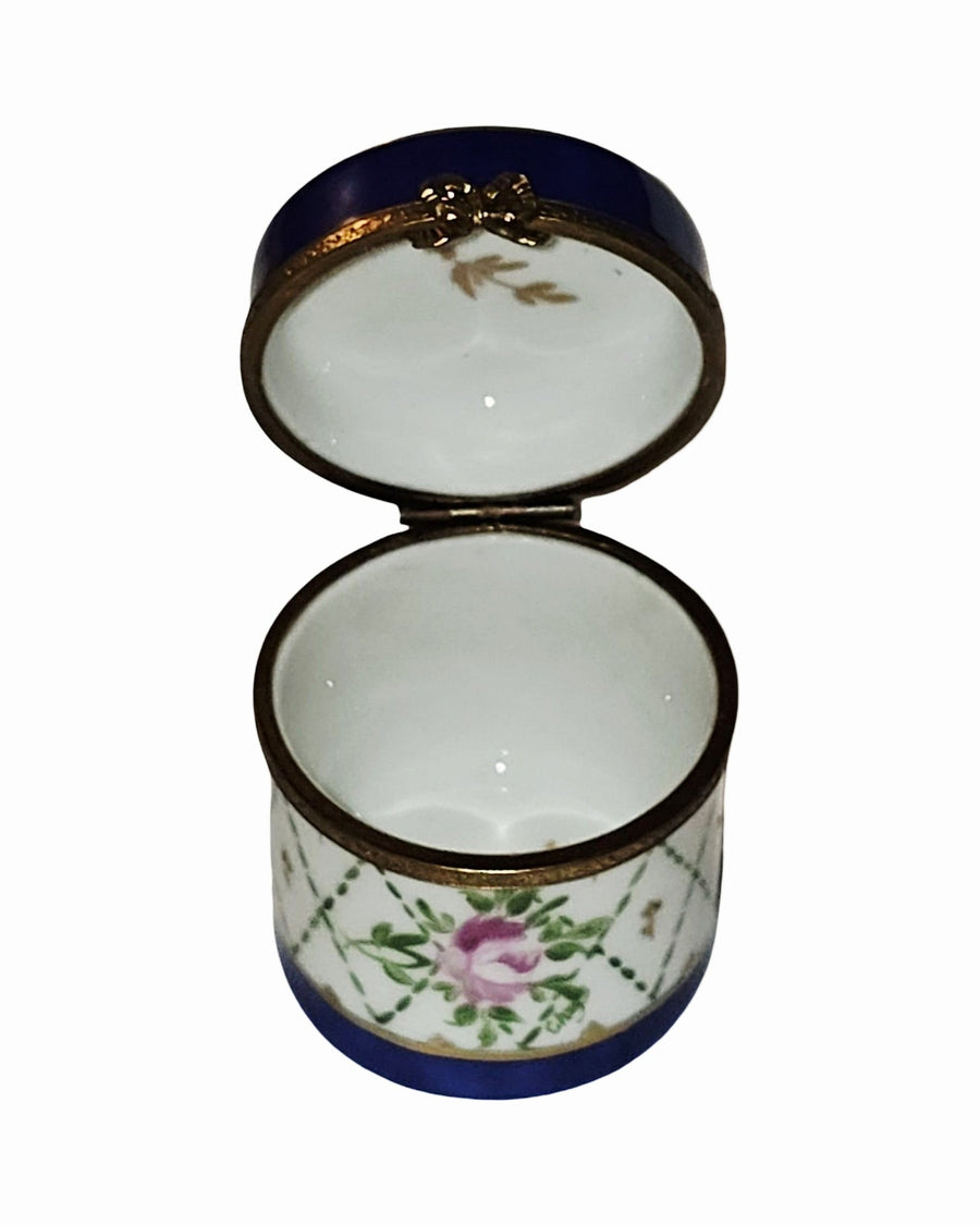 Tall Blue Gold Round