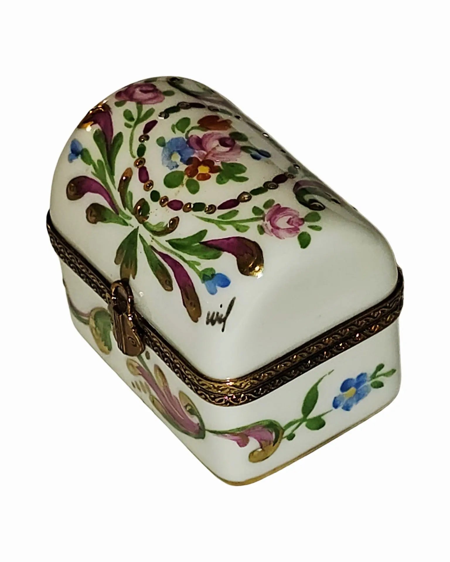 Colorful Decor Chest - Limoges Box