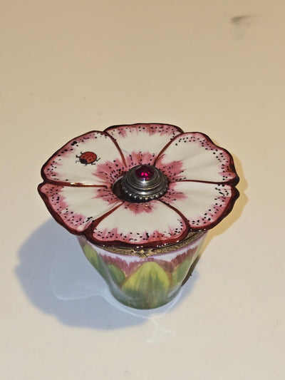 White Pink Flower w Perfume