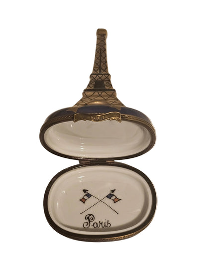 Eiffel Tower Sun Moon Rochard Limoges Box Authentic Limoges Box