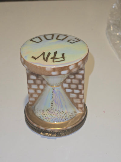 Egyptian Hour Glass Limoges Box